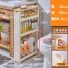 9/10/15cm Porta Traseira Gap Gabinete Gap Armazenamento Rack Cozinha Doméstica Geladeira Ultra-estreito Lado Gap Gabinete Armazenamento