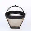 Cesta de filtro para cafetera de acero inoxidable - Filtro dorado para cafetera de separación sólido-líquido - Filtro de café
