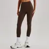 Pantalones de fitness ajustados de cintura alta para pierna descubierta transfronterizos, cadera de durazno, ropa deportiva para correr al aire libre, yoga, pantalones de yoga de secado rápido 4005