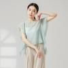 Danza Clásica Rima Corporal Elegante Hada Gasa Vestido de Práctica Danza China Adulto Traje de Danza Corporal Top de Gasa