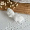 Cuero PU Felpa Grabado Alas de Murciélago Diablo Material Hecho a Mano DIY Decoración Lolita Accesorios de Abanico de Soporte