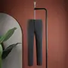Calça Formal Quatro Estações Leão Baleia para Homens, Fina, Ligeiramente Elástica, Resistente a Amassados, Casual de Negócios, Calça de Trabalho para Meia-Idade