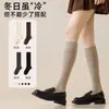Calcetines de Invierno/Otoño para Mujer, Forro Polar, Gruesos, Cálidos, Antideslizantes, Hasta la Rodilla, Compresión, Felpa, Calcetines de Invierno para Pantorrilla