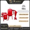 Galpão agrícola Pomar pressurizado filtro de sedimentos aplicador de fertilizantes equipamento de apoio filtro de retrolavagem automática cascalho