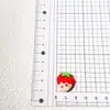 Desenho Animado Joias DIY Cola Creme Resina Acessórios Atacado Capa de Celular Chaveiro Grampo de Cabelo Flor de Sapato Morango Vermelho Coelho