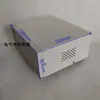 Caja de distribución de energía con chasis metálico, chasis de marco azul, caja de control, caja portátil para instrumentos electrónicos, caja de control de energía
