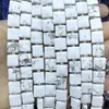 10mm Ágata de Cristal Jade Quadrado Feito à Mão com Contas Quadrado Plano Peça Cortada Acessórios para Joias Contas Soltas Atacado