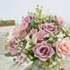 Rosas Artificiales, Flores Falsas para Decoración del Hogar, Fotografía de Bodas, Proyectos Exteriores, Arreglos Florales y Arte Floral