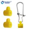 Conector de pin cabeza de plástico gancho de tracción accesorios de plástico ensanchados en forma de T suministros para aparejos de pesca al por mayor