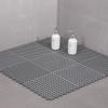Tapetes Antiderrapantes para Banheiro Atacado Tapetes de Chão para Chuveiro Emendáveis Cortáveis Cobertura Total para Vaso Sanitário Banheiro Doméstico Tapetes de Pé à Prova d'Água