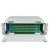 Caja vacía de panel de distribución de fibra óptica ODF de 48 núcleos completamente equipada con cajas de unidad SC/FC Sub-marco ODF APC Gabinete de distribución de fibra óptica CATV