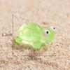 Micro Paisagem Dos Desenhos Animados Bonito Luminoso Pequena Tartaruga DIY Cego Bolsa Acessórios Tanque de Peixes Marinhos Paisagismo Pequenos Ornamentos