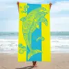 Toalha de Praia Nova de Microfibra Transfronteiriça, Fábrica de Origem de Toalhas, Toalha de Praia Estampada, Toalha de Praia Absorvente Personalizada