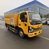 Tanque de limpieza y succión de alta presión Dongfeng de 4.5 metros cúbicos con diseño sellado a prueba de fugas, específicamente para la limpieza y transporte de lodos de sistemas de alcantarillado urbanos y rurales