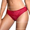 Pantalones V Sexy para Damas Encaje Transparente Personalizado Braguitas Huecas Niñas Entrepierna de Algodón Puro Fabricantes Braguitas Damas