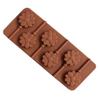 Molde de silicone para pirulito de chocolate DIY assar em casa molde de bolo de chocolate