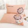 Funda de Almohada de Dibujos Animados de Burbujas Estilo Nuevo, Algodón Puro, un Par para Uso en Casa, Funda de Almohada Individual, Tacto Suave y de Alta Gama, Adecuada para Todas las Estaciones