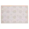 Jogo Americano Mosaico Floral 45cm x 30cm Bege PVC - Wolff