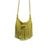 Bolso con flecos para mujer, nueva moda de verano 2026, bolso de hombro y cruzado de nicho de lujo de alta gama para el día a día