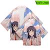 Capa étnica japonesa Lou Dao Ma Yi Ri Man, venta al por mayor, de verano, para adultos, estilo kimono para hombres y mujeres.