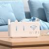 Caja de almacenamiento para enrutador inalámbrico WiFi patentada, estante colgante de pared sin perforaciones, caja de almacenamiento para el hogar y la sala de estar.