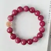 Precio al por mayor más vendido salsa de ciruela ahumada cuenta redonda bodhi pulsera de mano estilo nacional doble bucle de mano versátil juego literario pulsera de cuentas budistas
