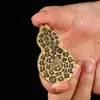 Amuleto Cem Bênçãos e Fantasmas Pacíficos com Palavras Auspiciosas, Cabaça e Moedas de Cobre para Crianças, Pendente de Dinheiro, Comprimento 5,8cm