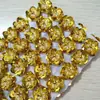 Lentejuelas Perlas Flores de 2 cm Accesorios de Decoración DIY Piezas Hechas a Mano Perlas Brillantes Lentejuelas Flores Flores para Zapatos Hechas a Mano