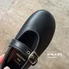 Nova Coleção Primavera 2026 Sapatos Infantis Estilo Francês Retrô Fivela de Cinto Sola Macia Sapatos de Bebê Sapatos Pequenos de Couro para Meninas