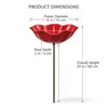 Estaca de Metal Hecha a Mano para Jardín de Flores, Soporte Dispensador de Agua, Producto Nuevo Creativo para Exteriores Transfronterizo