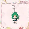 Sailor Moon Conejo Luna Agua Hielo Luna Llavero de Acrílico Colgante Lindo Creativo Llavero Colgante