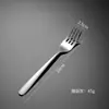 Juego de Cuchillo, Tenedor y Cuchara Estilo Occidental Serie Elegante de Acero Inoxidable 304 Transfronterizo, Juego de Cubiertos Pulido para Regalo con Múltiples Especificaciones y Mangos Redondos