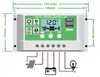 Controlador Solar Totalmente Automático de Carga y Descarga Tipo Universal 30A 12v24 Controlador de Generación de Energía Fotovoltaica para Alumbrado Público Hogareño