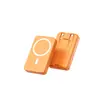 Novo Modelo com Suporte de Cabo Embutido Power Bank Sem Fio Magnético 20000mAh Grande Capacidade Carregamento Super Rápido Fonte de Alimentação Móvel