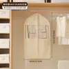 Funda antipolvo para ropa para armario doméstico, funda antipolvo para abrigos colgantes, organizador de prendas con ventana transparente, bolsa antipolvo