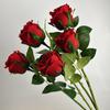 Flor Artificial Manta Rosa Flor Falsa Flor de Seda Adereços de Fotografia Decoração de Casa Enfeites Arranjo de Flores Casamento Decoração de Casamento