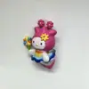 Mini Case para Teléfono con Gato, Conejo, Oso Clavado Cadena Colgante Decoración de Bolso Accesorios de Colgantes DIY