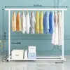 Cabide simples, suporte de roupas interno autônomo, suporte de armazenamento de roupas para quarto, varal doméstico, varal para dormitório