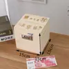 Caja de Dinero con Candado, Caja de Contraseña Depositante y Retirable, Regalo para Niños, Alcancía Grande de Celebridad de Internet para Estudiantes, Caja de Dinero para Adultos