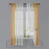 Venta Directa de Fábrica de Mosquiteros Impresos Estilo Americano, Color Degradado, Cortinas Terminadas para Comercio Exterior, Cortinas Transparentes, Estilo Americano