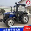 Trator Agrícola de Quatro Rodas Lovol M904-3X com Cabine de Luxo, Tração nas Quatro Rodas, Adequado para Arar a Terra e Uso em Montanha