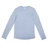 Ovelha Perdida Camiseta Manga Longa Feminina de Lã Merino para Esportes e Uso Casual Roupas de Montanhismo Roupas de Lã Merino de Secagem Rápida