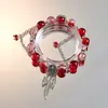 Pulsera Popular de Mariposa Estilo Hada para Mujeres, Diseño Único con Cuentas de Estrellas y Lunas de Colores, Pulsera Dulce para Estudiantes y Mejores Amigas