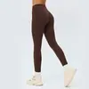 Pantalones de yoga de tiro alto para mujer, control de abdomen, realce de glúteos, pantalones deportivos de fitness, estilo europeo y americano, leggings de Pilates sin costuras laterales