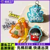 Etiquetas Personalizadas com Enchimento de Algodão, Etiquetas Tecidas Espessas Macias de Desenho Animado, Etiquetas de Tecido Personalizadas com Enchimento de Algodão para Mochilas de Bonecas Culturais e Criativas