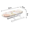 Mini Suporte de Passar Mangas Dobrável Doméstico Tábua de Passar de Mesa Acessórios para Tábua de Passar Painel de Passar Mangas Tamanho Pequeno Portátil