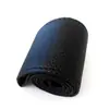 Capa de volante de carro couro costurada à mão verão antiderrapante microfibra costurada à mão capa de volante de carro quatro estações universal fina