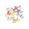 INS Pequeno Livro Vermelho Online Celebridade Nail Art Borboleta Magia Cor Aurora Cor Estéreo Pequeno Laço Nail Art Joias Atacado