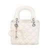 Bolsa Elegante de Nicho Francesa para Mulheres 2025 Nova Acolchoada de Alta Qualidade Ombro Único Transversal Estilo Ocidental de Mão Bolsa Princesa Diana