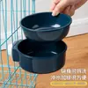 Tigela para Gato Tigela para Pet Dispenser de Água Suspenso Tigela de Ração para Cachorro Tigela de Comida Plástica Fixa na Grade Tigela para Água de Gatinho Suprimentos para Pet